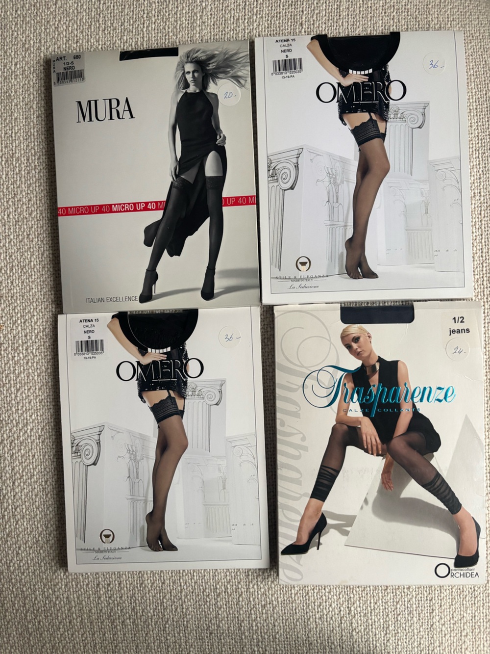 Sheer Black Women's Hosiery - Classic Sheer Tights
